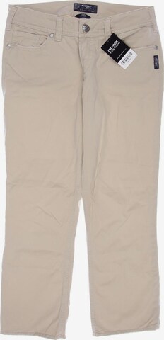 Silver Jeans Co. Pants in S in Beige: front