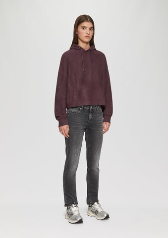 Coupe slim Jean 'Catie' QS en gris