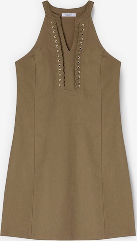 Robe MOTIVI en vert : devant