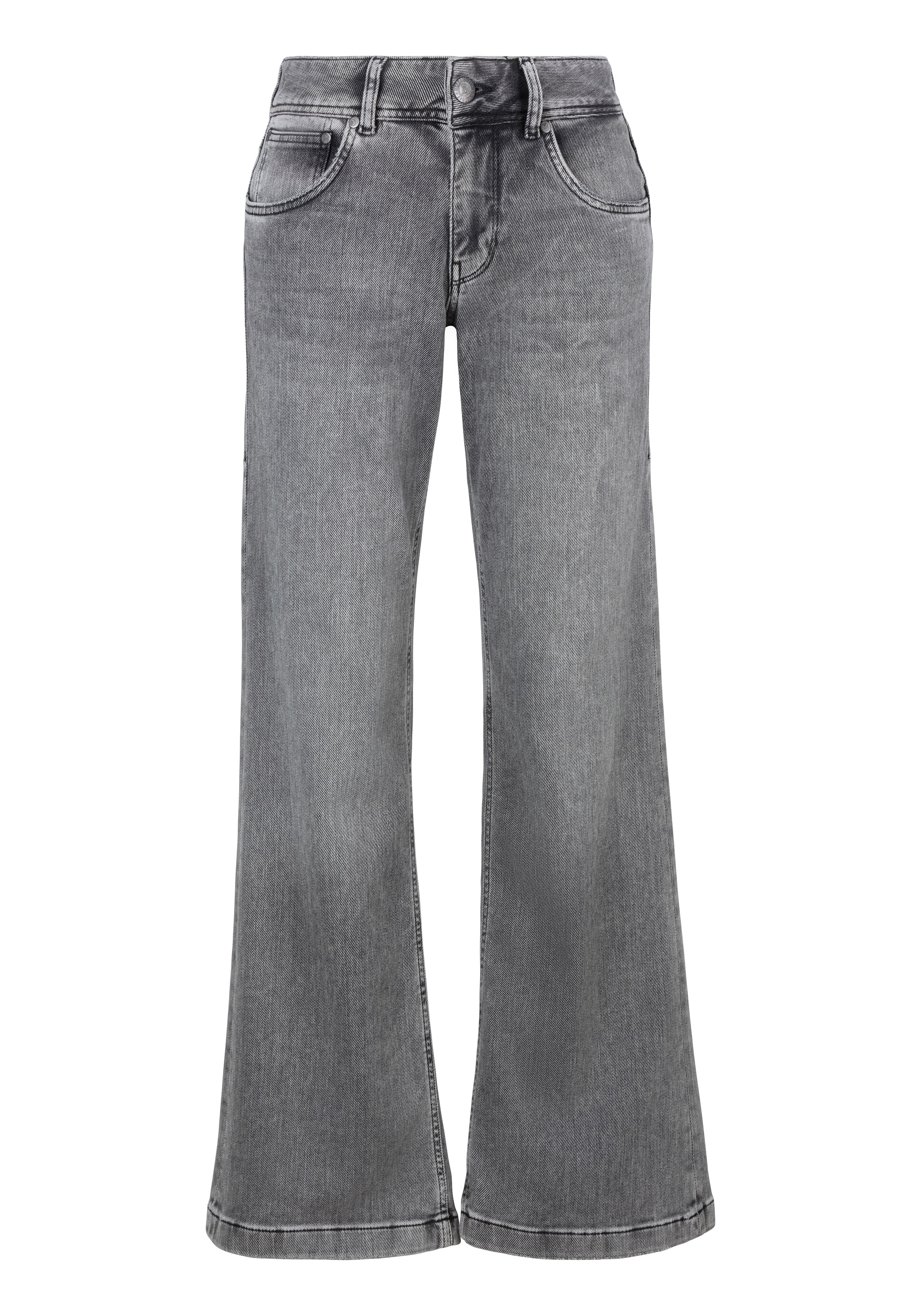 Herrlicher Boot cut Jeans in Grey: front