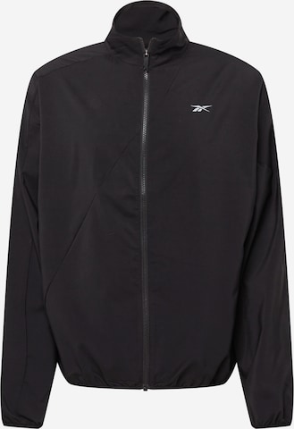 Reebok Sportjacke in Schwarz: predná strana