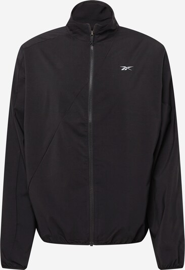 Reebok Veste de sport en gris / noir, Vue avec produit