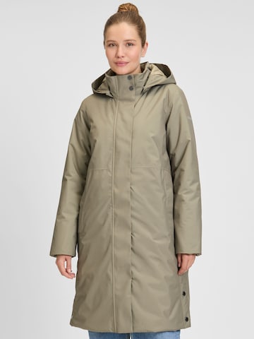 Manteau mi-saison 'FENJA' Covered en vert : devant