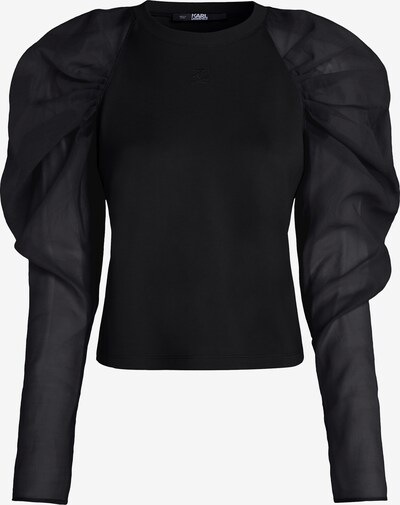 Karl Lagerfeld Blouse in de kleur Zwart, Productweergave