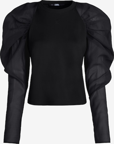 Bluză Karl Lagerfeld pe negru, Vizualizare produs