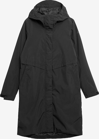4F Płaszcz outdoor w kolorze czarny: przód