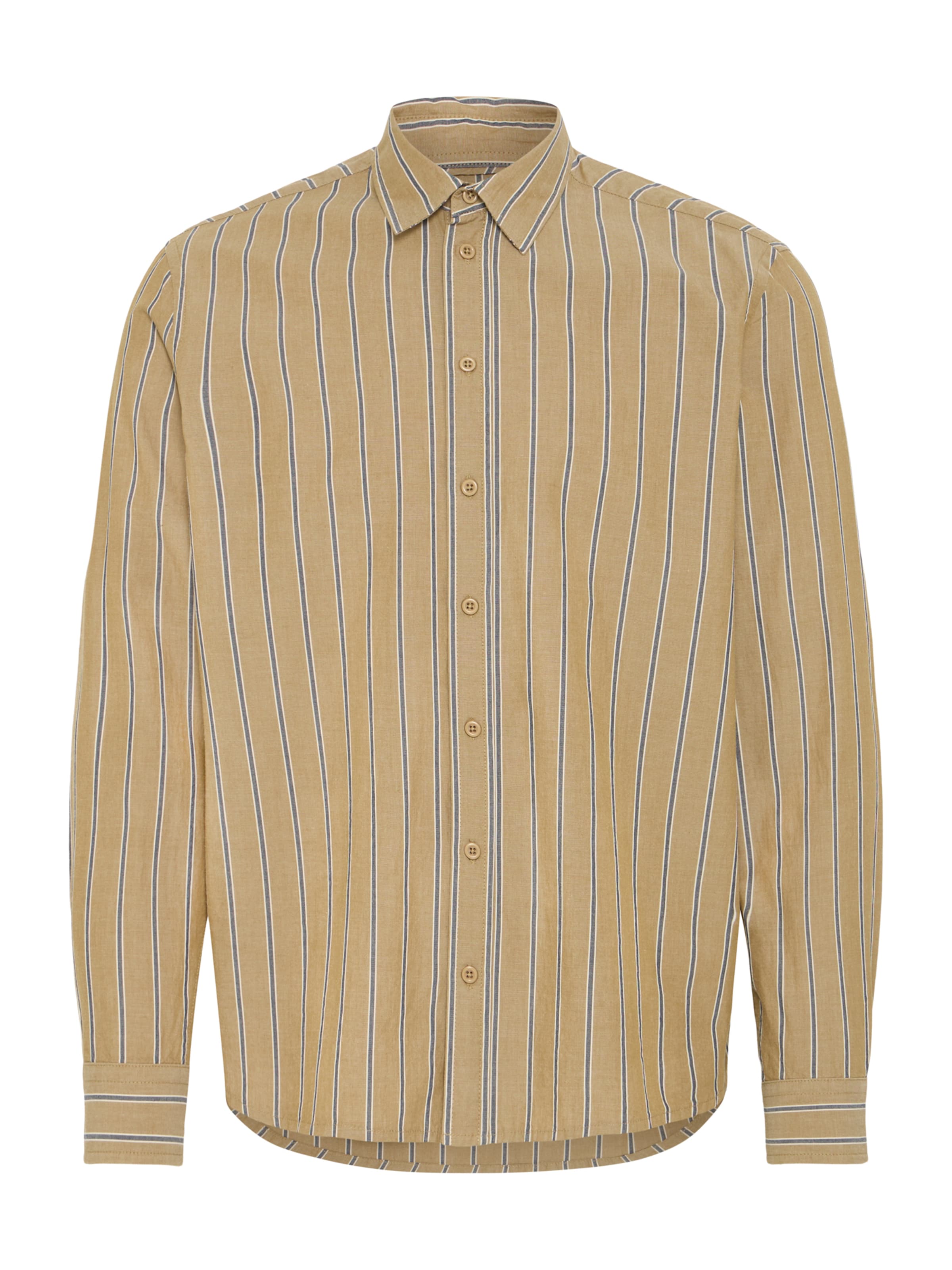 BLEND Средняя посадка Рубашка 'BHDAVENSHIRT' в Зеленый: спереди