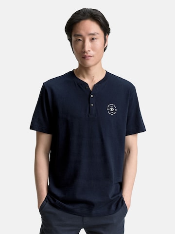 TOM TAILOR Shirt in Blauw: voorkant