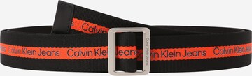 Calvin Klein Jeans Riem in Oranje: voorkant