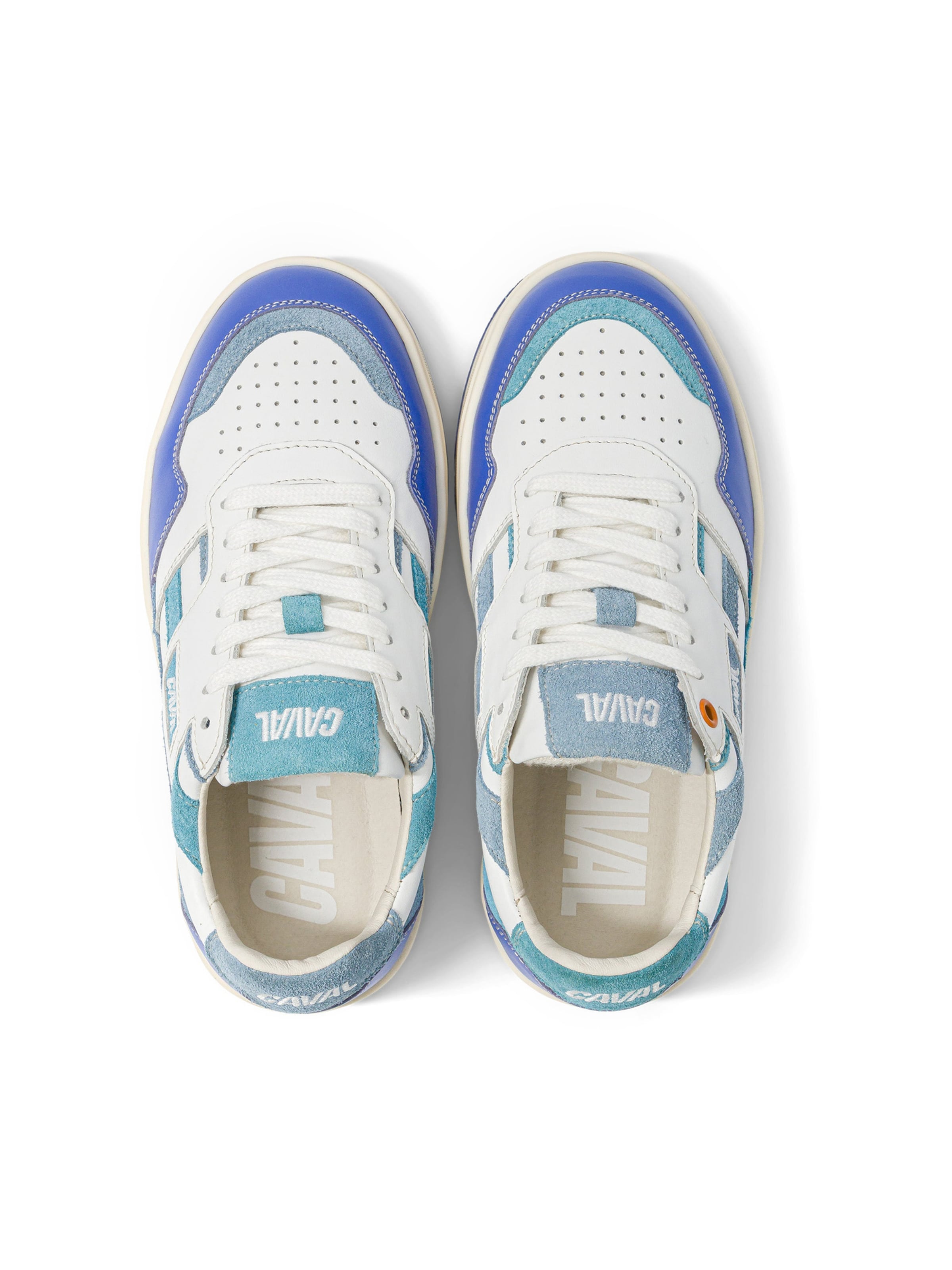 Scarpa stringata ' PLAYGROUND ' di Caval in bianco