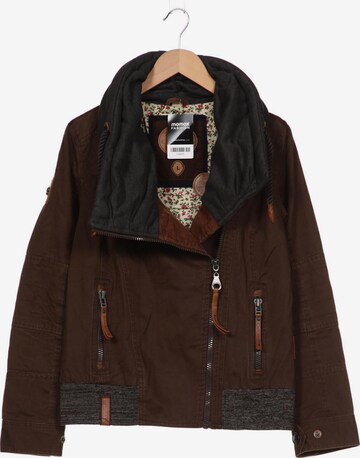 naketano Jacket & Coat in L in Brown: front