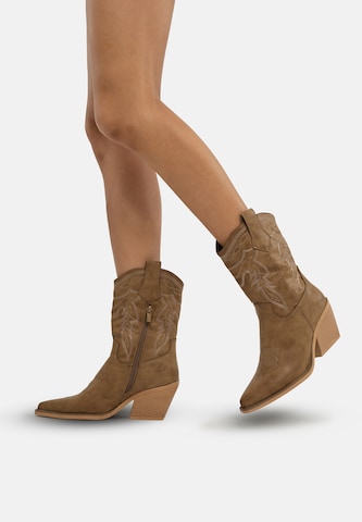 Salinyang Cowboylaarzen in Groen