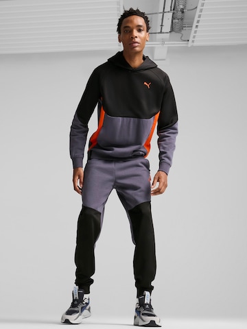Effilé Pantalon de sport PUMA en gris
