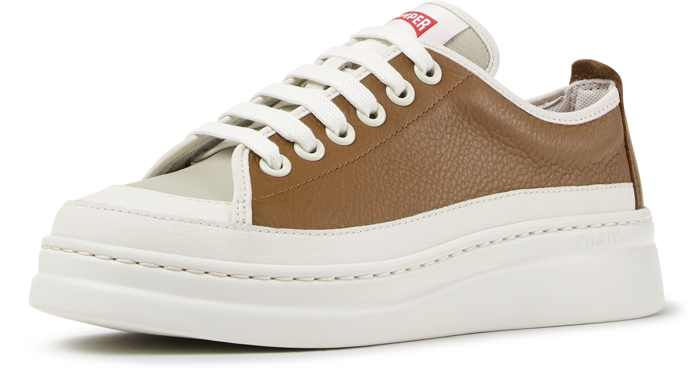 CAMPER Sneakers laag ' G3D Runner Up  Twins ' in Bruin: voorkant