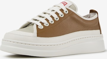 Baskets basses ' G3D Runner Up Twins ' CAMPER en marron : devant