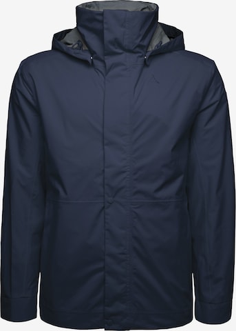 Schöffel - Casaco outdoor 'Corse' em azul: frente