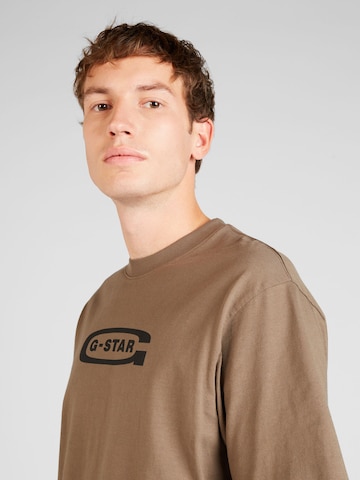 G-Star RAW T-Shirt in Braun