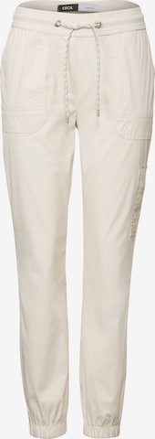 CECIL Tapered Hose in Weiß: Vorderseite