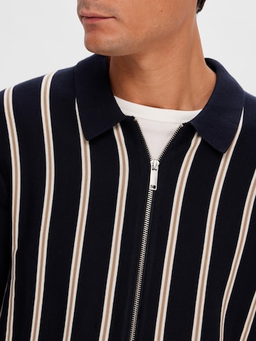 SELECTED HOMME Cardigan 'Mattis' i blå