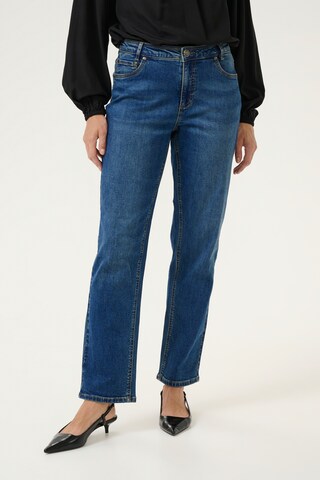 CULTURE Tapered Jeans i blå: forside