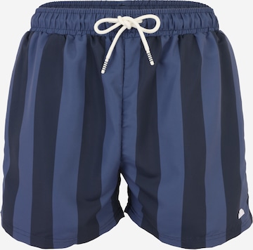 ELLESSE - Bermudas 'Staziona' en azul: frente