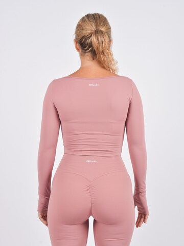 Kadoo Bootcut Leggings 'Balance - Blush (recycelt)' in Pink