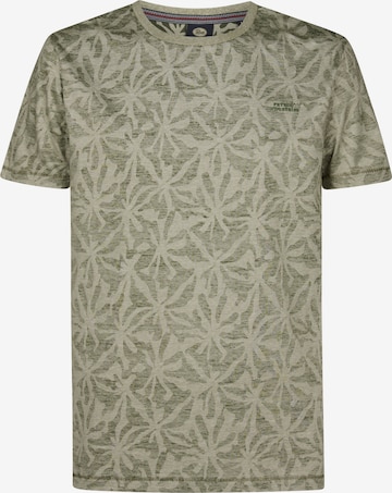 T-Shirt 'Cromo' Petrol Industries en vert : devant