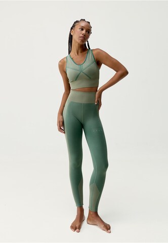 Skinny Leggings 'Buddha' Born en vert