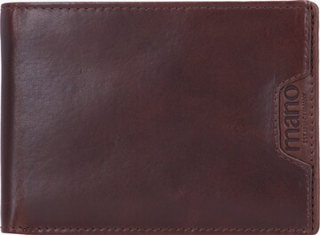 mano Wallet 'Don Marco' in Brown: front