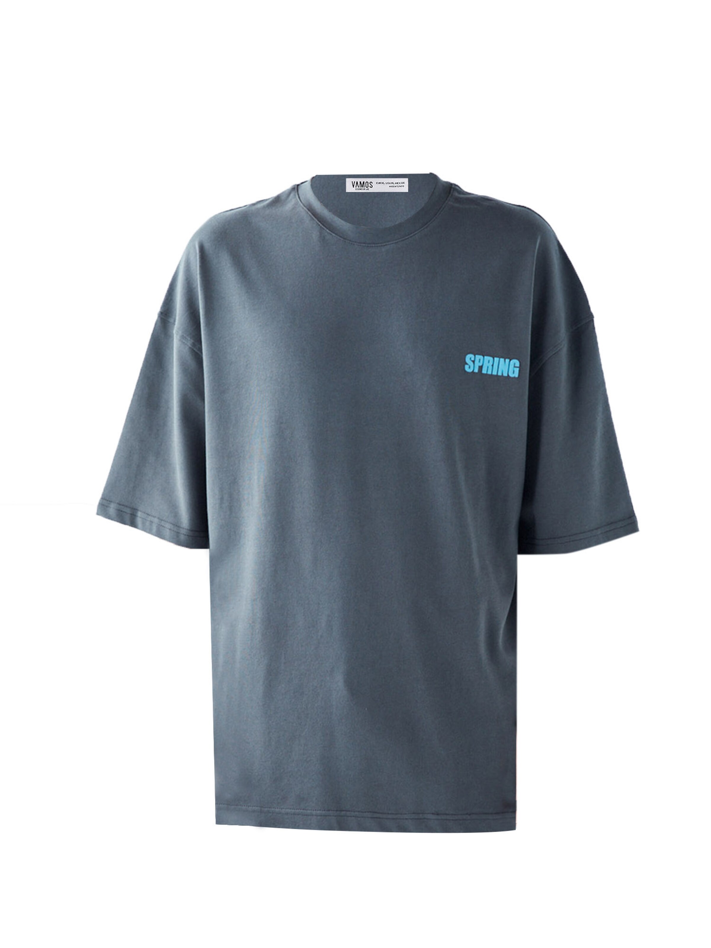 VAMOS CLO Póló - kék: elől