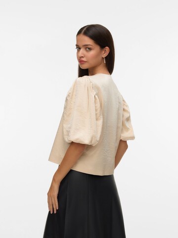 Chemisier VERO MODA en beige