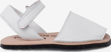 Pisamonas Sandale in Weiß: Vorderseite