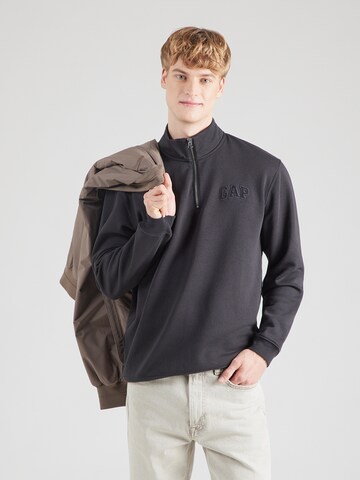 GAP - Sudadera 'HERITAGE' en negro: frente