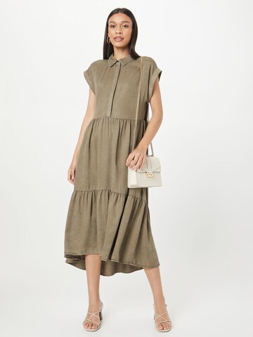 s.Oliver Shirt dress in Green