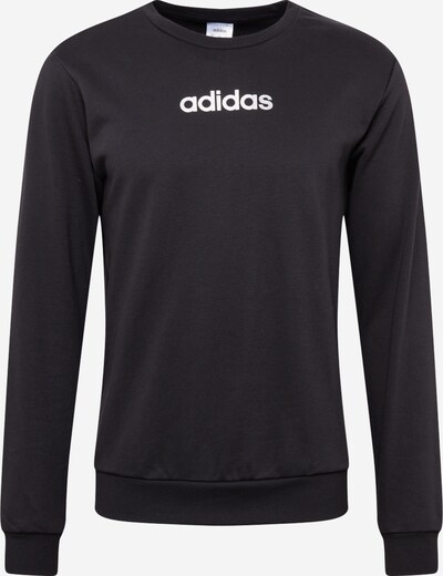 Hanorac sport ADIDAS PERFORMANCE pe negru / alb, Vizualizare produs