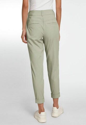 Skinny Pantalon Basler en vert