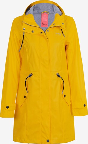 Dingy Rhythm Of The Rain Raincoat 'WENDY' in Yellow: front