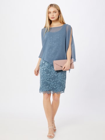 Robe de cocktail Vera Mont en bleu