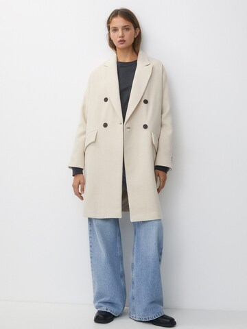 Pull&Bear Between-seasons coat in Beige