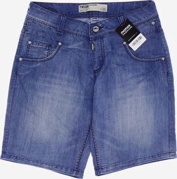 TIMEZONE Shorts in XS in Blue: front