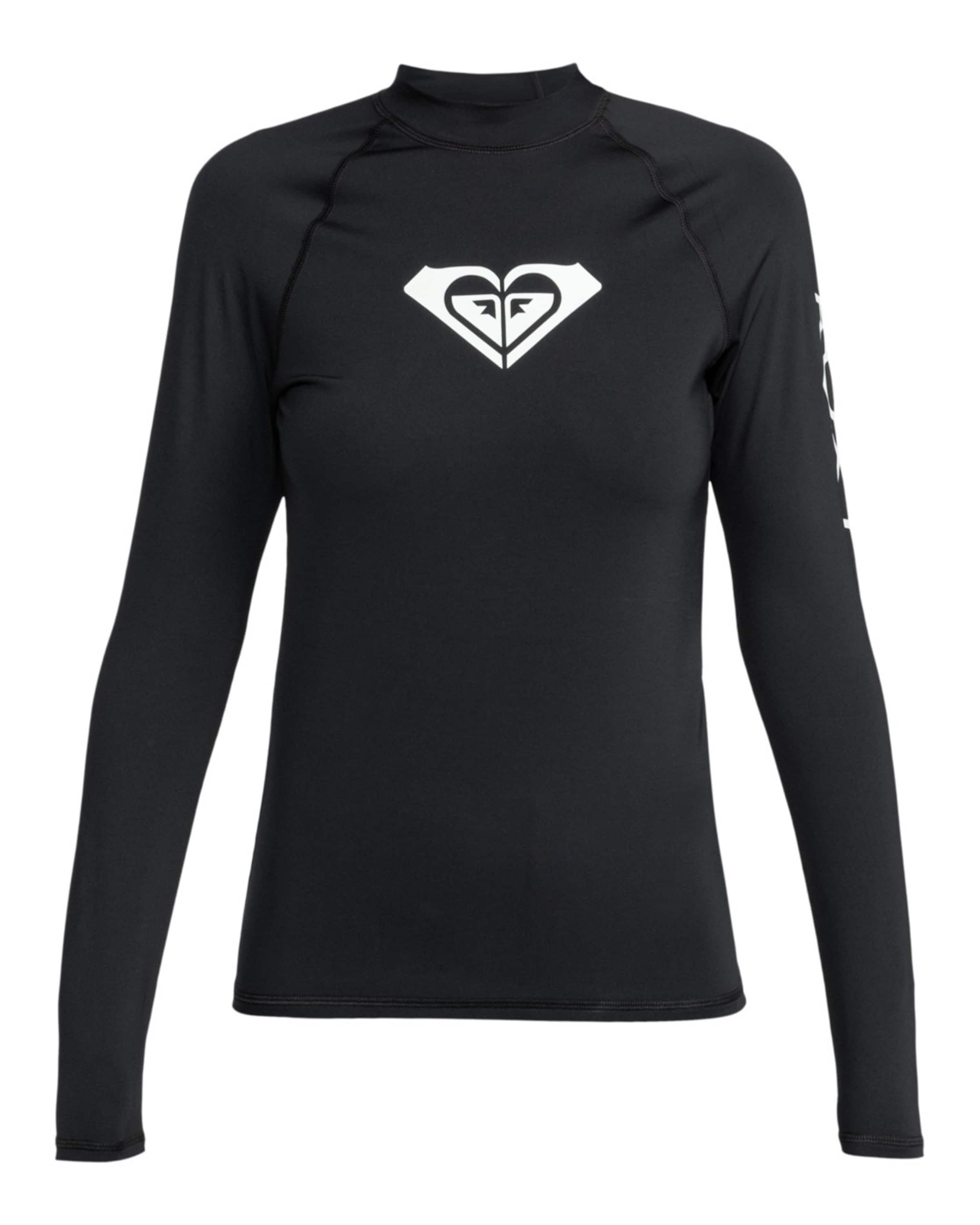 T-shirt fonctionnel 'Whole Hearted' ROXY en noir : devant