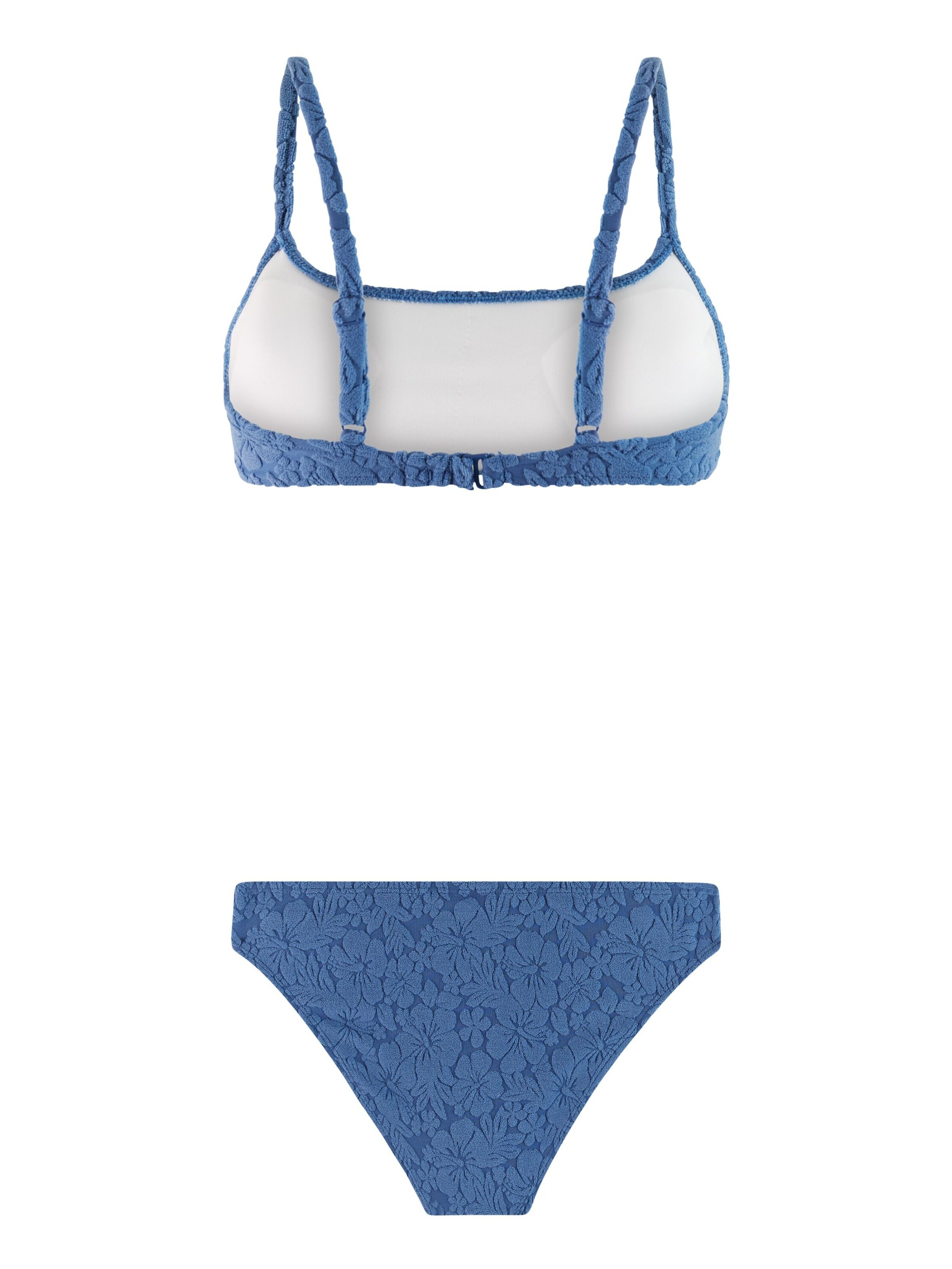 PROTEST Bustier Bikini 'PRTShizo' in Blauw