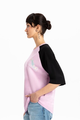 T-shirt UNIQVIBE en rose