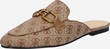 GUESS Pantolette 'BOMMIYA 3' i beige: framsida