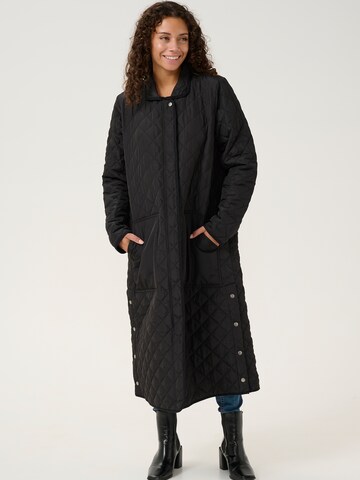 Manteau mi-saison 'Donia' CULTURE en noir
