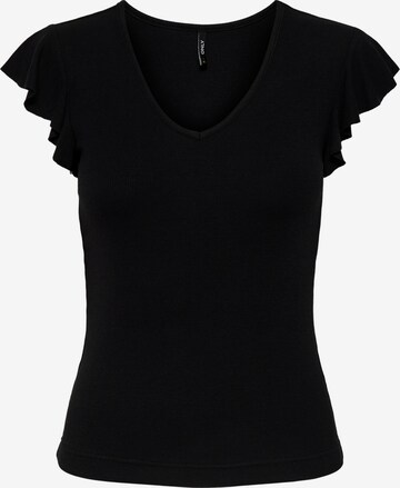 ONLY Shirt 'BELIA' in Black: front