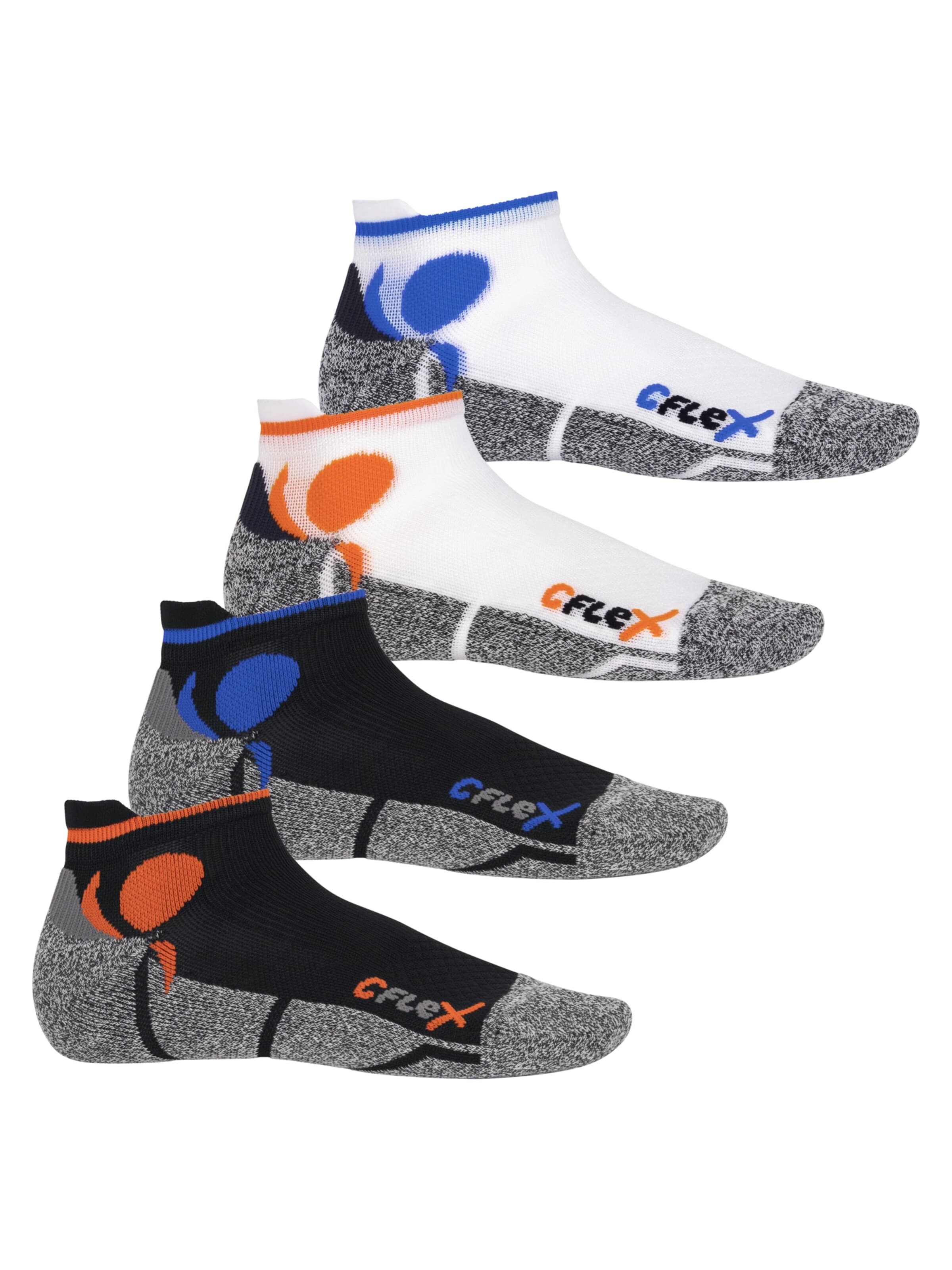 cflex Athletic Socks 'Running' in Mixed colors: front