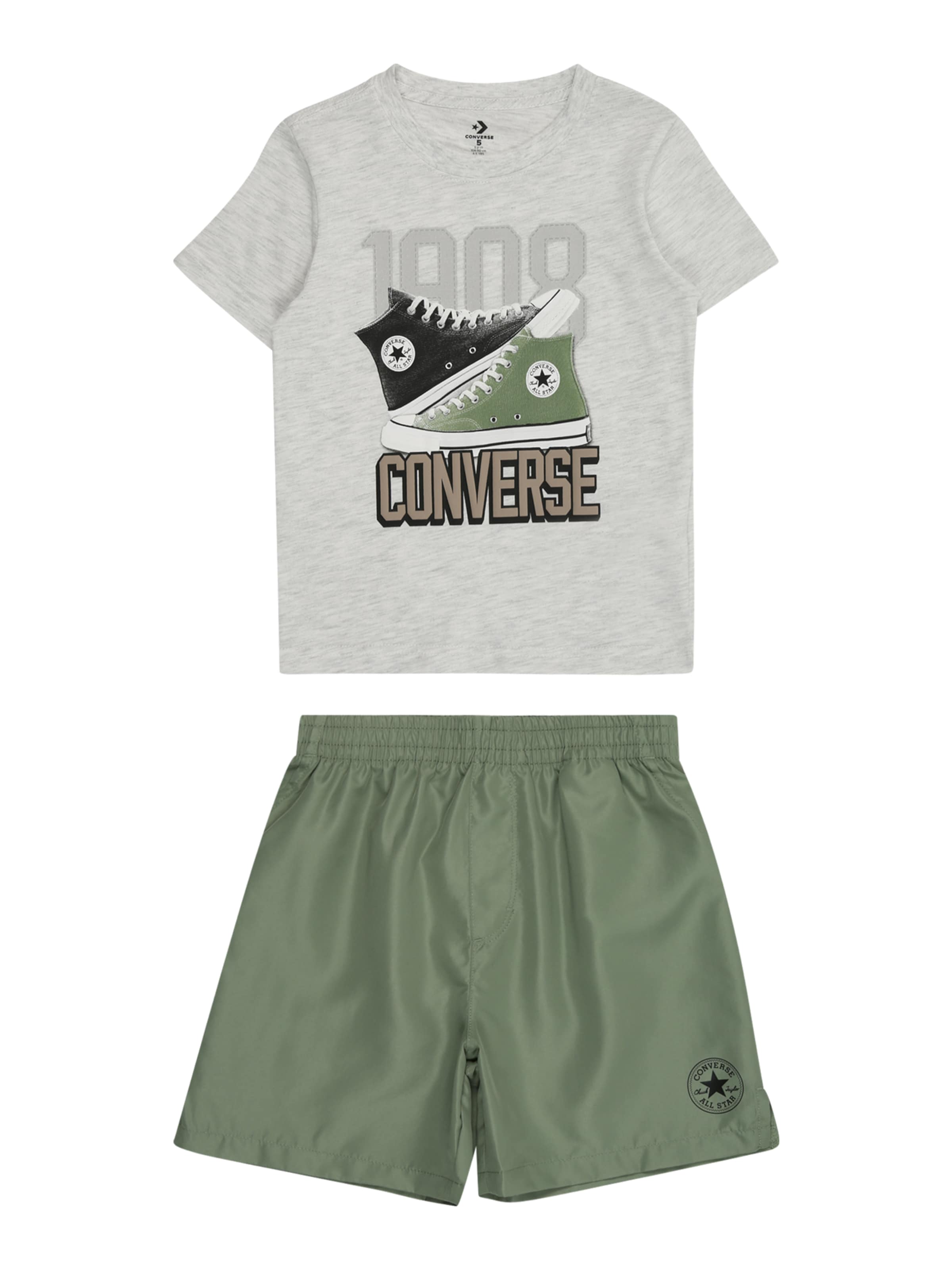 CONVERSE Sada – zelená: přední strana