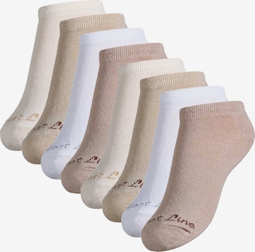 Yenita Sokken in Beige: voorkant