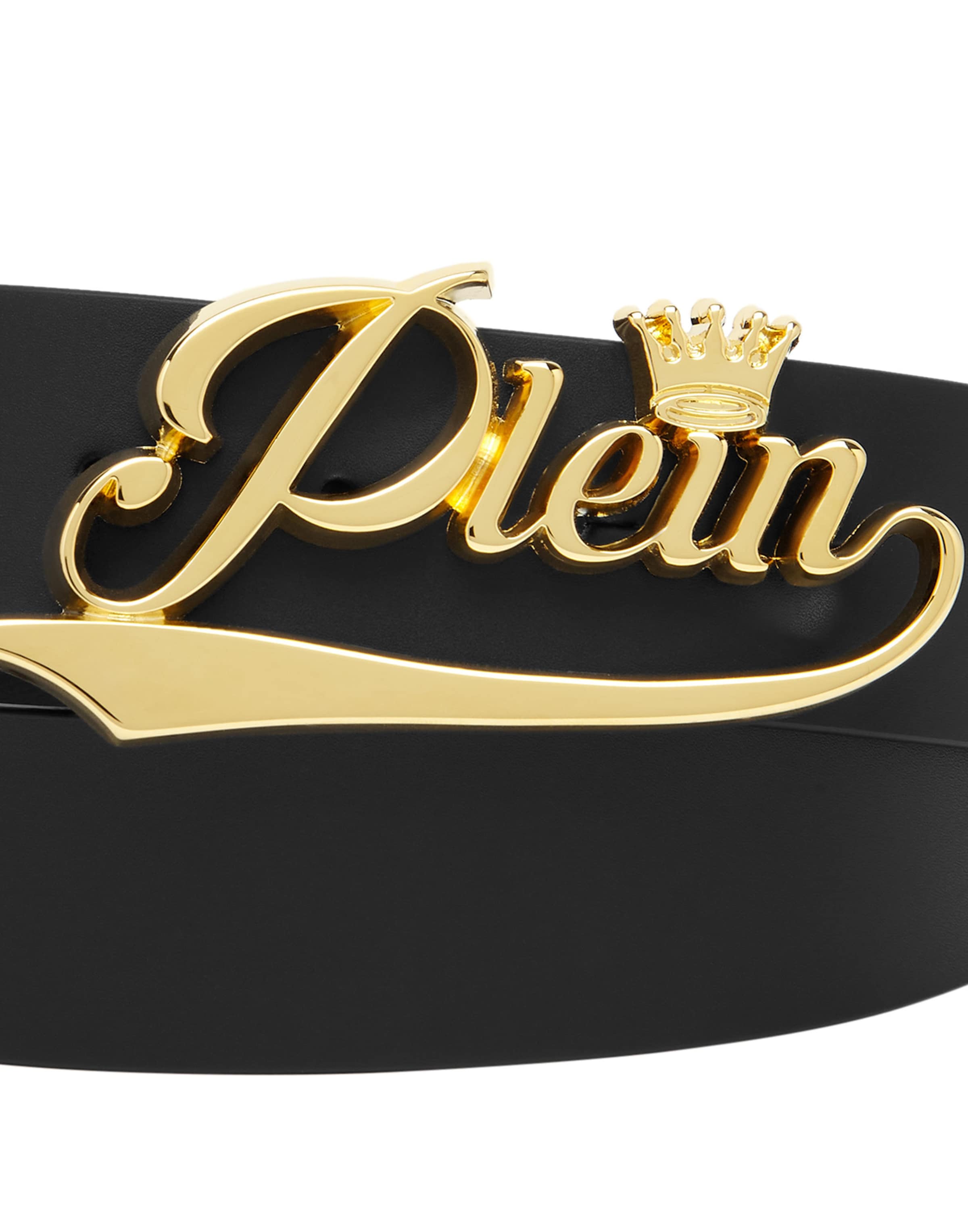 Philipp Plein - Cinturón 'King Plein' en negro